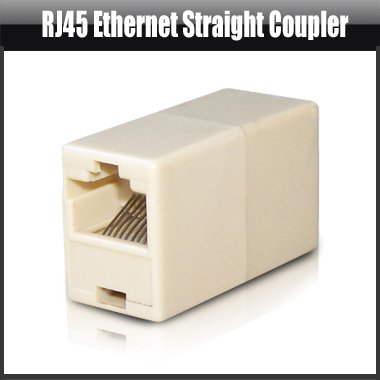 Ethernet Connector on Ethernet Straight Coupler Network Cable Joiner Connector   Yha Pc022