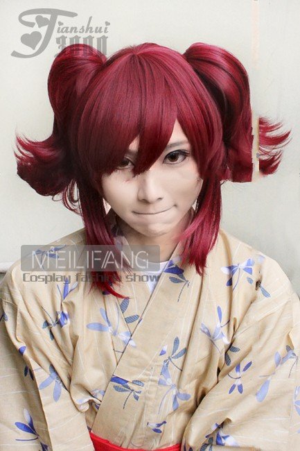 short red hair anime girl. Kuroshitsuji Merlin Anime Red
