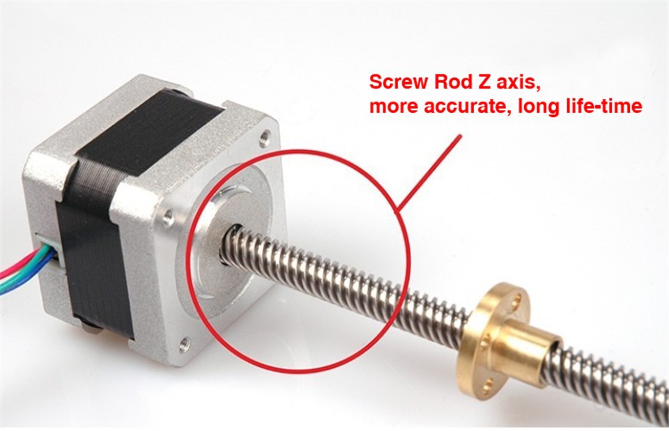 005Screw Rod Z axis, more accurate, long life-time