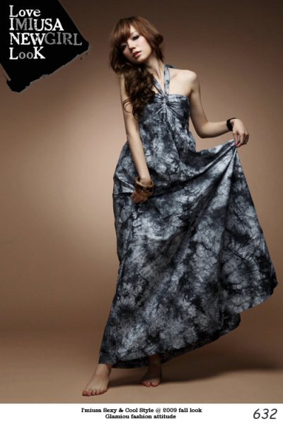 Model Dress Korea on Buy Dress  Formal Dress  Women S Dress  Korea Bohemia Tie Dye Long