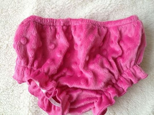 Hot-Pink-Minky-Dot-Diaper-Cover-Minky-Diaper-Cover-Bloomers-baby-shorts-cloth-diaper-with-ruffle