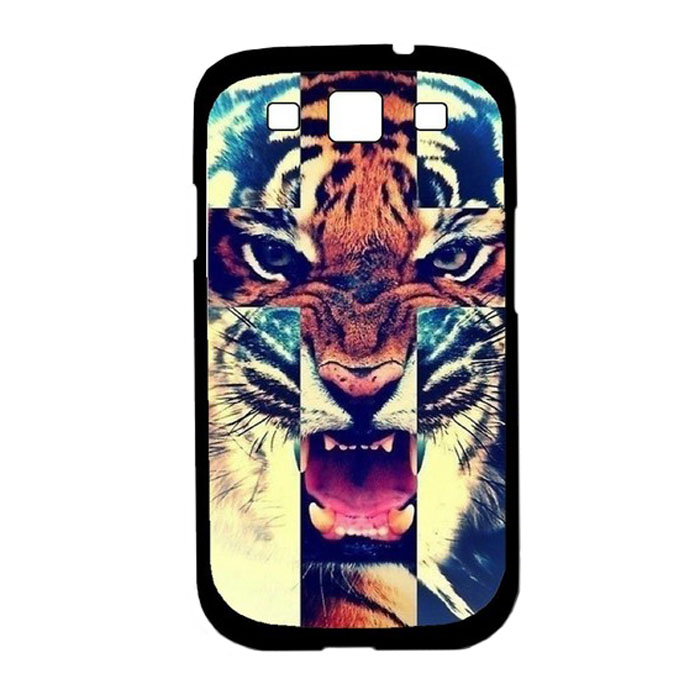 Чехол для для мобильных телефонов Fashion Tiger Roar Cross Quote Hard Case Back Cover Samsung Galaxy S3 III i9300 &s Чехол для для мобильных телефонов Fashion Tiger Roar Cross Quote Hard Case Back Cover Samsung Galaxy S3 III i9300 &s