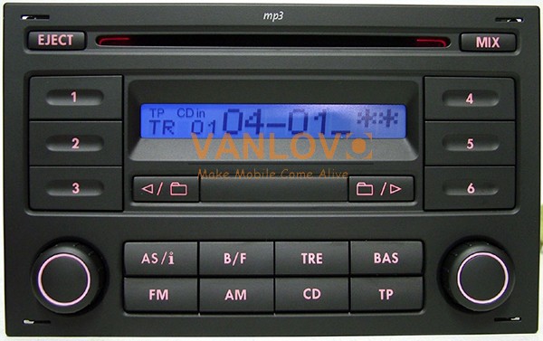 Bluetooth USB SD mp3 AUX adaptador 8pin adecuada para VW Polo 9n//9n3 2001-2005