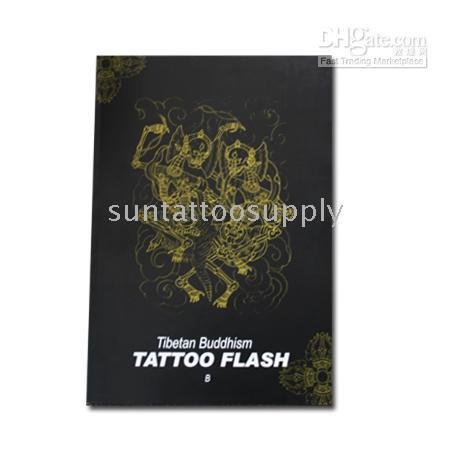 tattoo magazine bookpopular design high quality Tibetan Buddhism A