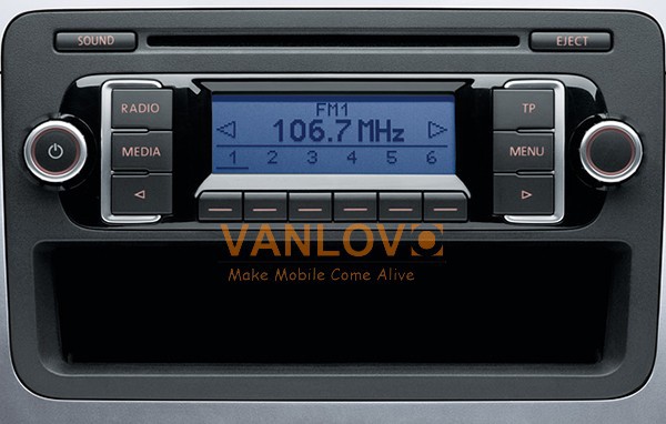 Bluetooth USB SD mp3 AUX adaptador 8pin adecuada para VW Polo 9n//9n3 2001-2005