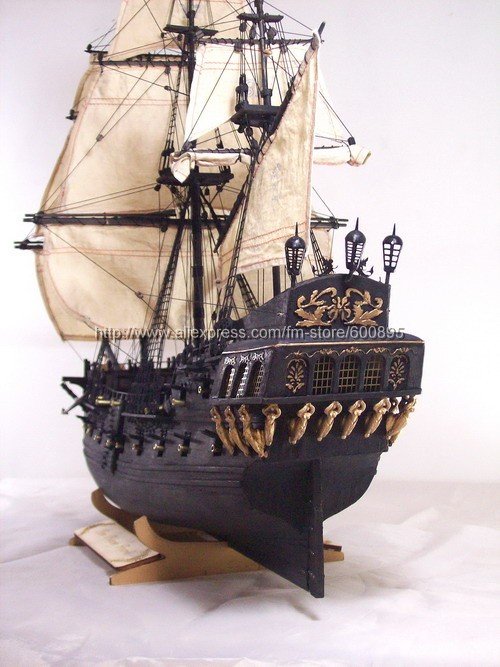 pirate ship model kits Black Pearl(Pirate of Caribbean) KML01-in Model ...