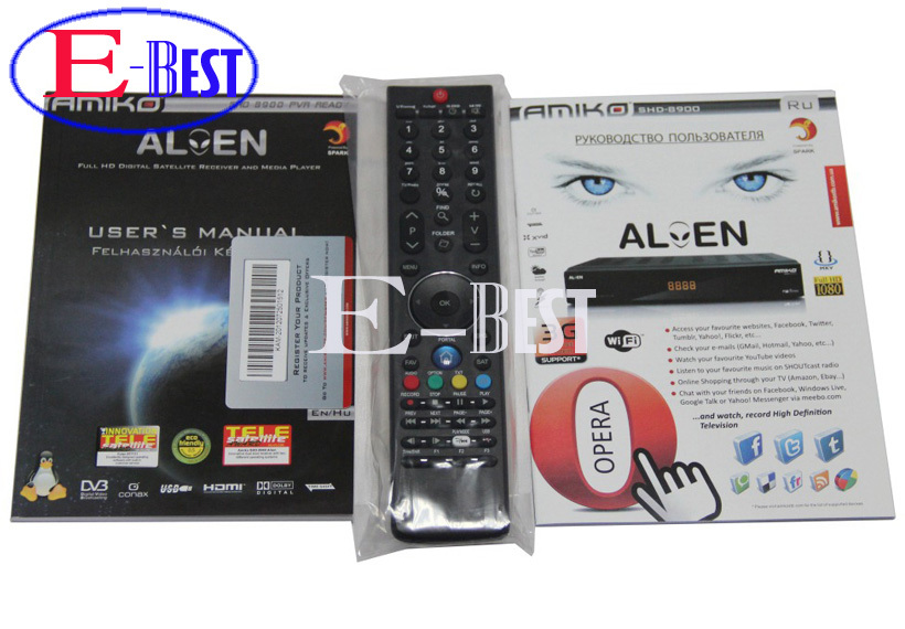 New Arrival !! Amiko 8900 Amiko SHD-8900 Alien HDTV Amiko alien 8900