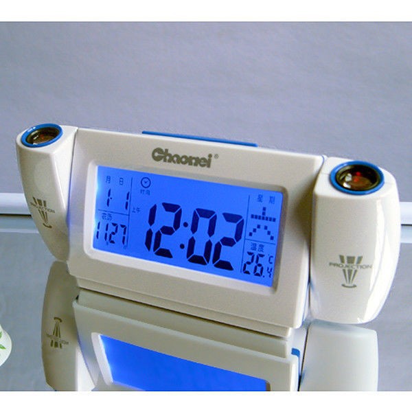 projection alarm clock with temperature projection alarm clock with temperature
