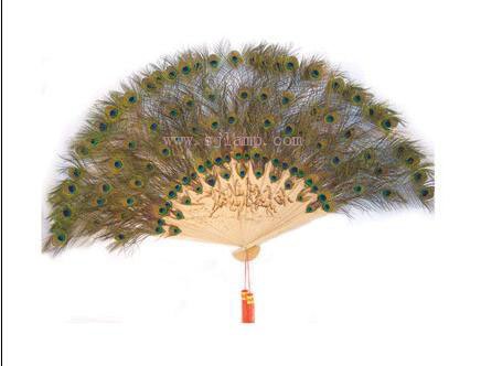 peacock feather fanpeacock featherhome decorationbusiness giftswedding 