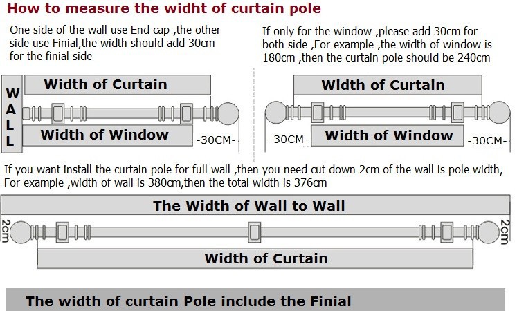 Curtains Ideas 380 cm curtain pole : 2017 Wholesale Curtain Pole ,Accessories For Curtains,Curtain Rail ...