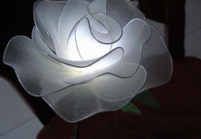 Flower light decoration light 10L white LED silk flower light 