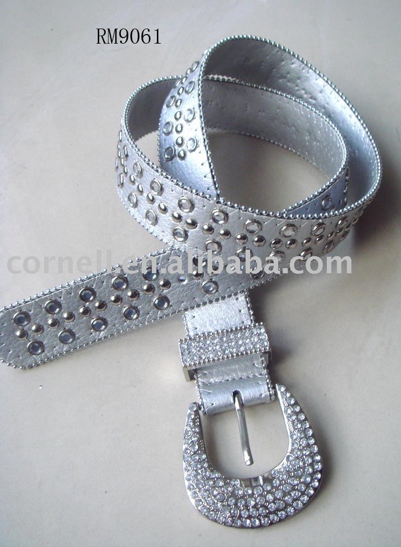 Rhinestone Fashion Belts