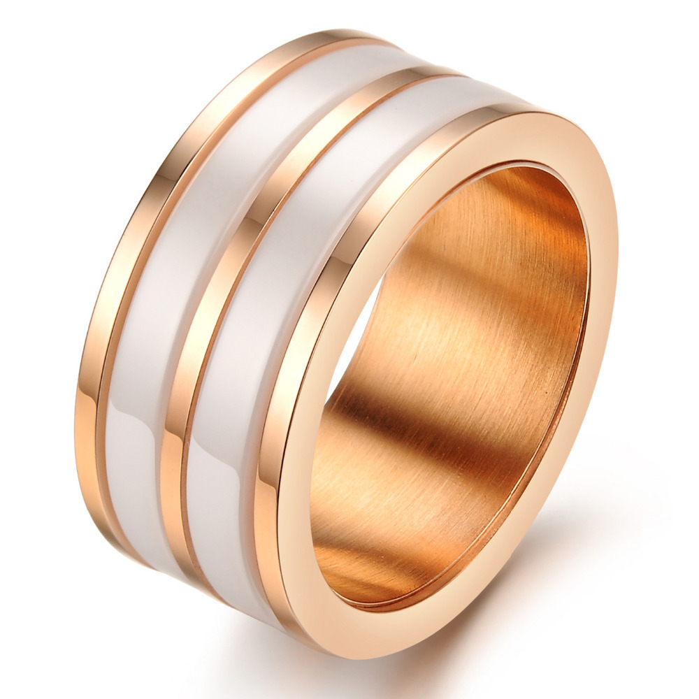 Fine Jewelry Vintage Man Rings Tungsten Rose Gold ...