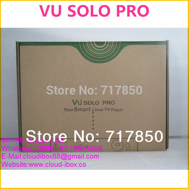 Vu Solo pro BlackHole image Accept Original Softwa...