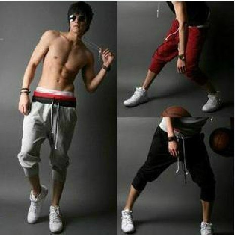 Free shipping 2014 hot new men\'s sports pants draw...
