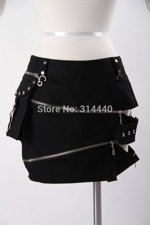 2015 Real Time-limited Pockets Solid Fashion Skirt...