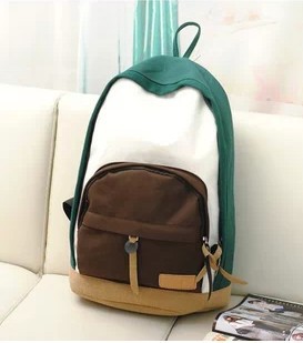2014 preppy style female fashion backpack middle s...