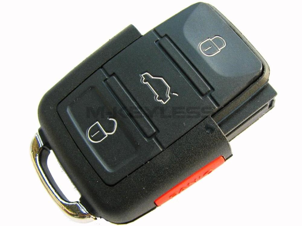 In stock New For VW Volkswagen 3+1 Button Remote K...