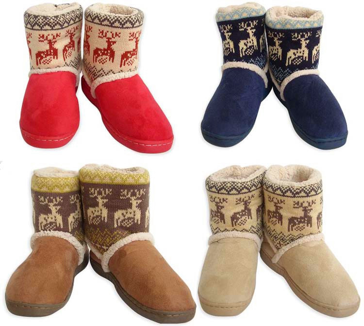 2014 new ankle warm boots short plush ladies snow ...