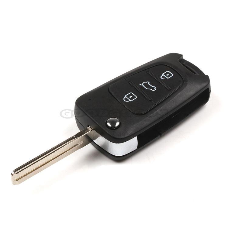 New Keyless Entry 3 Buttons Flip Folding Remote Ke...