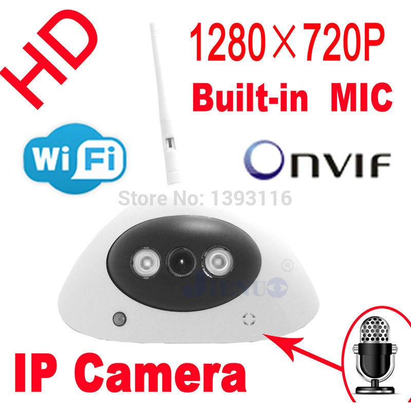 free shipping audio ip camera 720P hd Wireless wif...