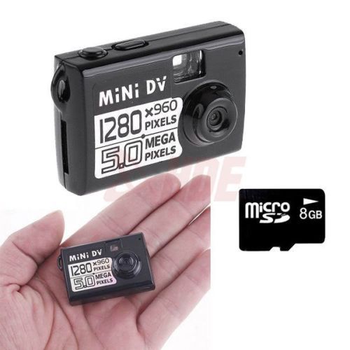5MP HD Smallest Mini DV Camera Digital Video Recor...