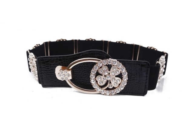 2014 Abrigos Mujer Wide Elastic Belt Cummerbund Fe...