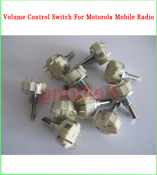 10pcs/lot Volume Control Switch For Motorola Mobile Radio GM340 GM360 GM380 GM338 free shipping