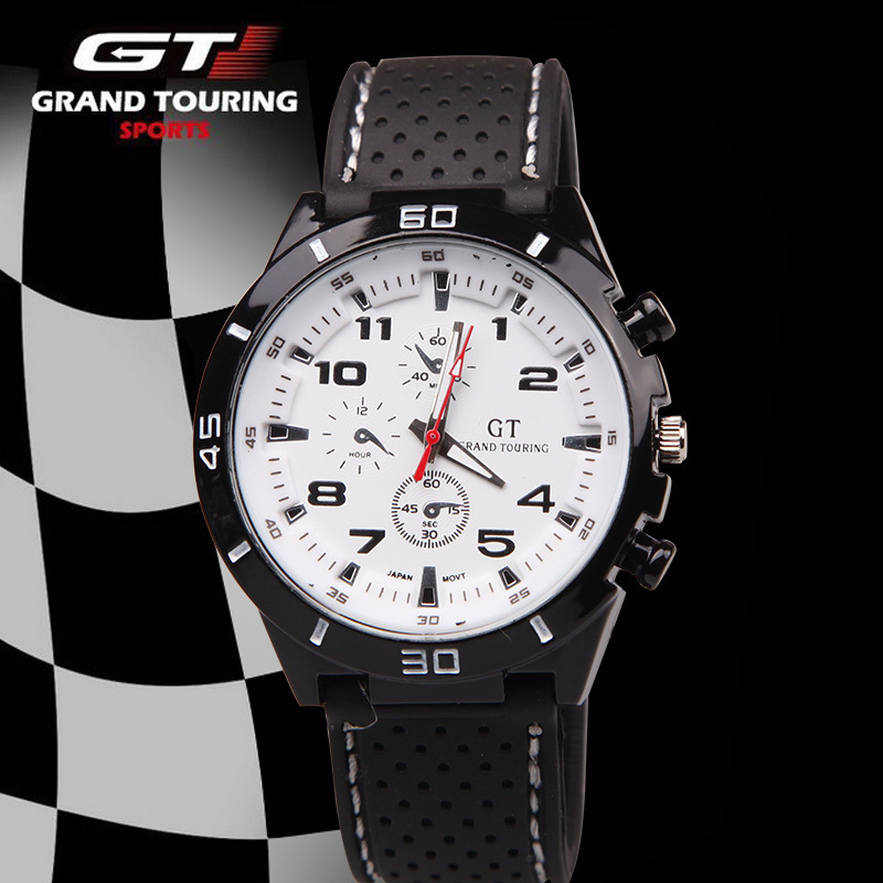 GT Watch 2014 F1 Mens Sports Watch Luxury Brand Si...