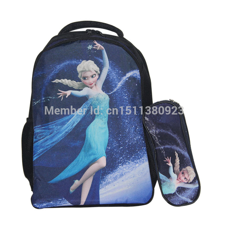 Children Backpacks Frozen Bags Cartoon Kids School...