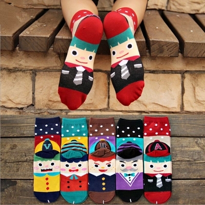 Wholesale 2015 spring new Korean cute cotton meias...