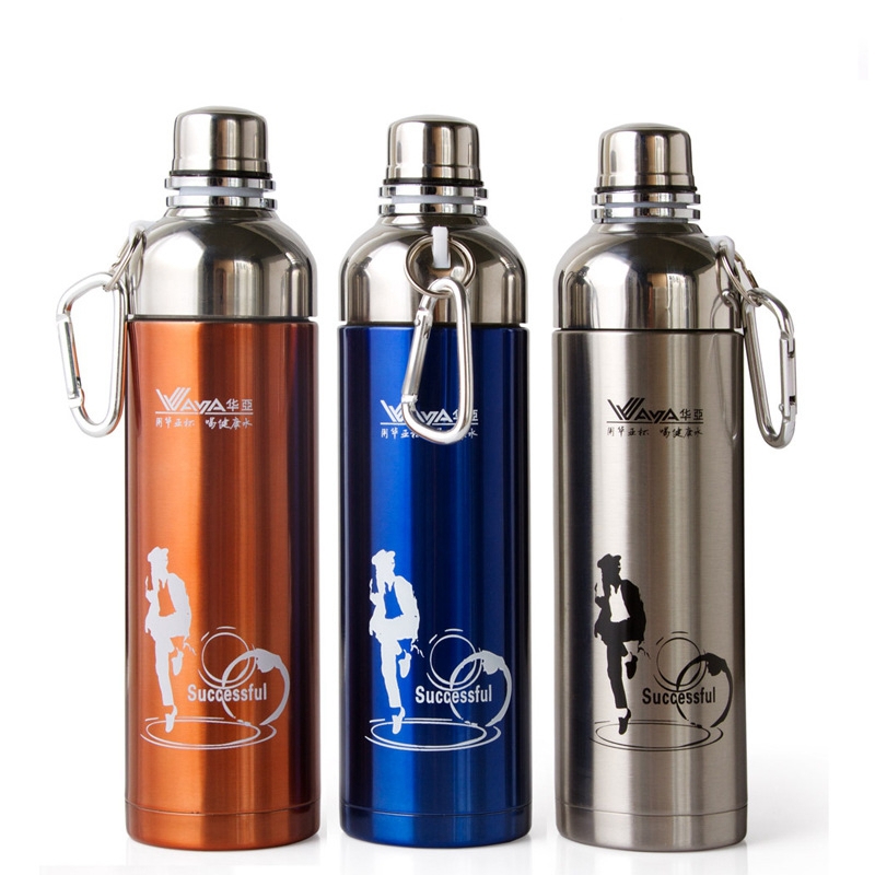 stainless steel vacuum thermo bottle thermal stain...