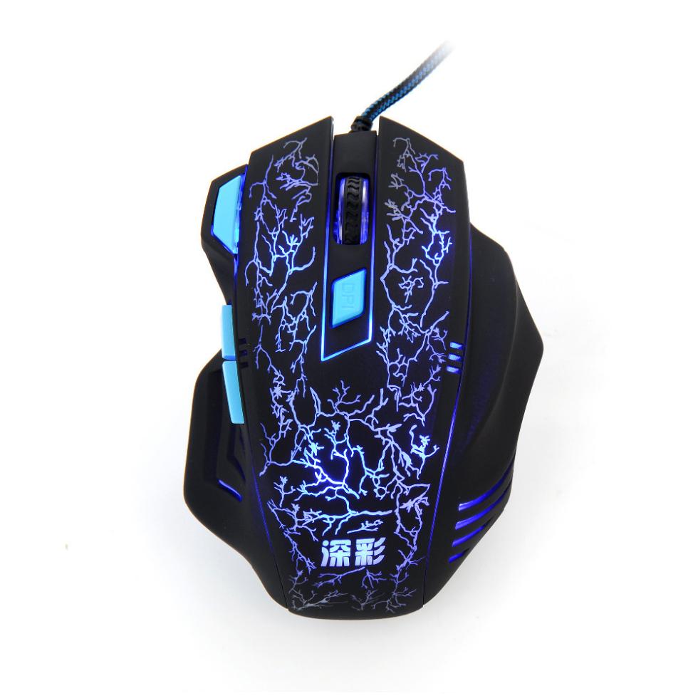 USB X7 optical computer gaming mouse laptop mause ...