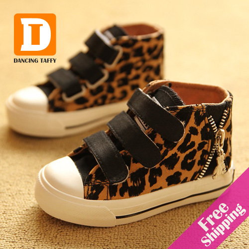 New 2015 Spring Leopard Fashion Children Shoes Hoo...