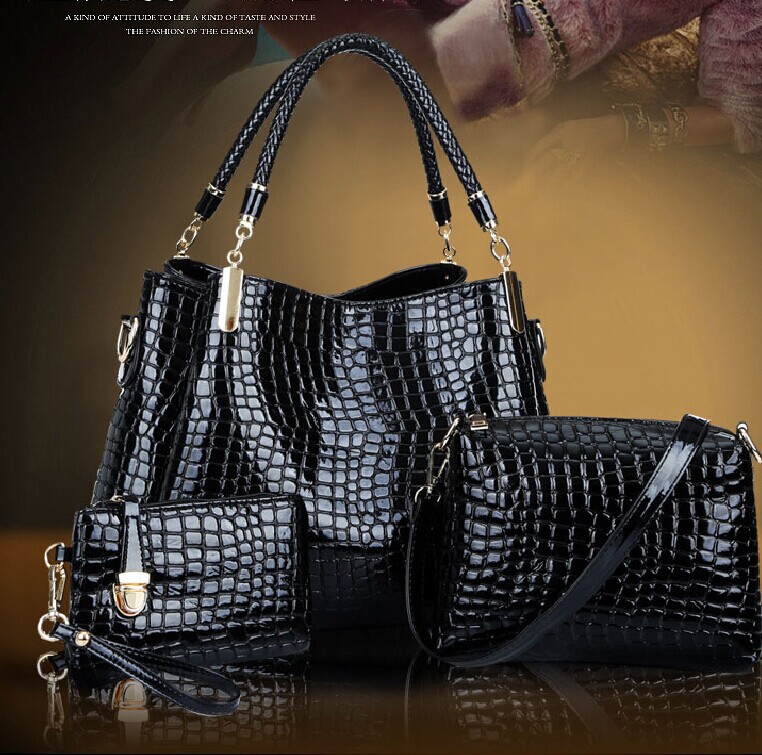 2015 Fashion Brand GENUINE LEATHER Handbag Women Vintage Tote Cow