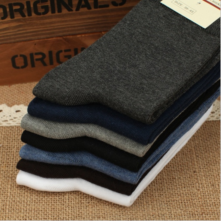 Free Shipping 2015 new combed cotton brand men soc...