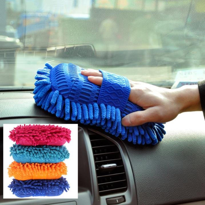 Car Wash Auto Hand Soft Towel Microfiber Chenille ...
