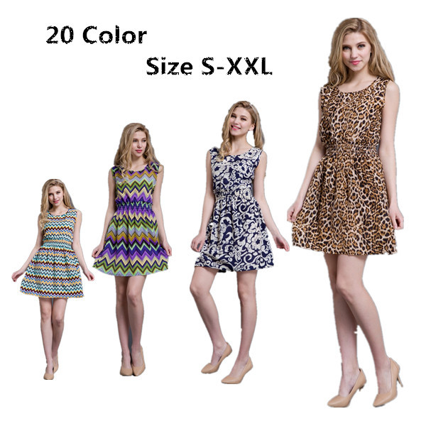 2015 Summer Dress Free Shipping vestido plus size ...