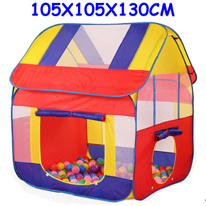 Ultralarge kids tent play house childrens pop up p...