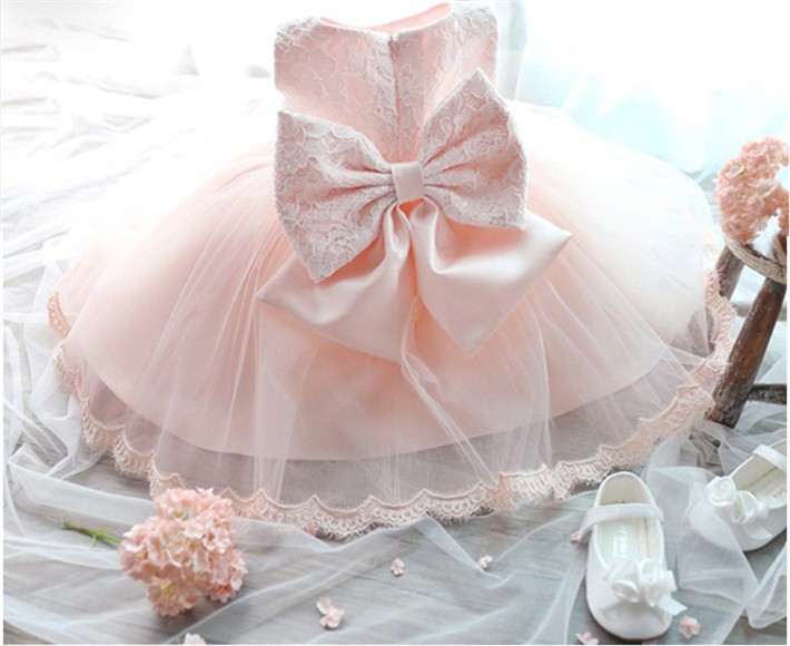 Newborn baby wedding dress