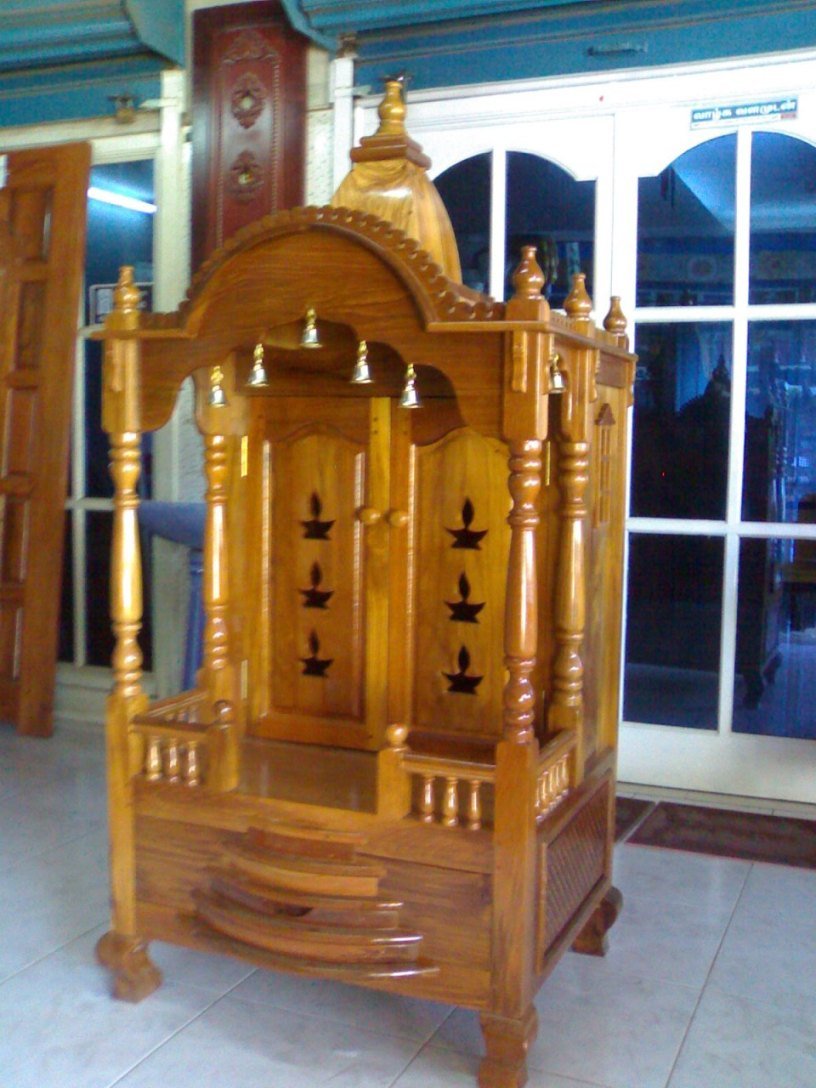 pooja cabinet