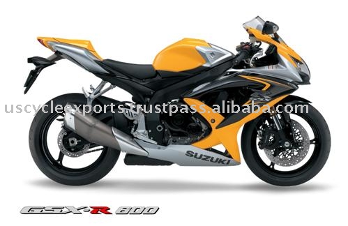 2008 Suzuki Gsx-R stock images 600 Motorbike