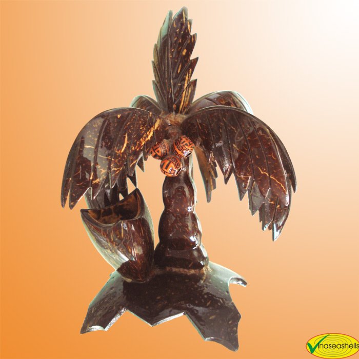 palmas de coco. Arte de la palma de coco