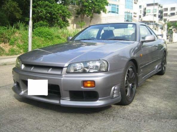 r34 skyline gtr wallpaper. Nissan Skyline R34 Black