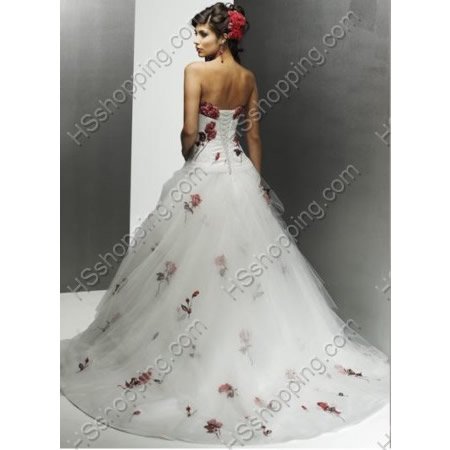 Elegant  satin Wedding Dress 