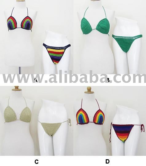 Crochet Bikinis, Hand-Made Crochet Bikinis, Crochet Thong Bikinis