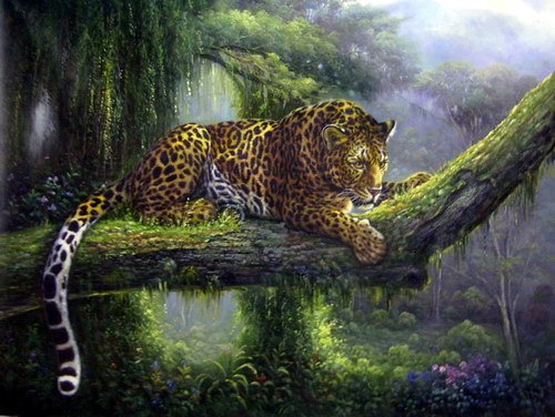 How to paint wild animals in oil