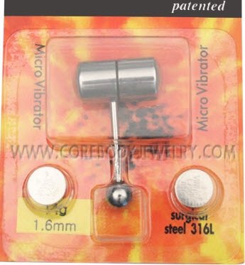 cheap price 14g vibrating barbell tongue ring body piercing jewelry buy 