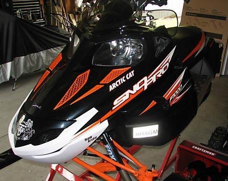 2005 Arctic Cat F6 Sno Pro. 2009 Arctic Cat F1000 SNO