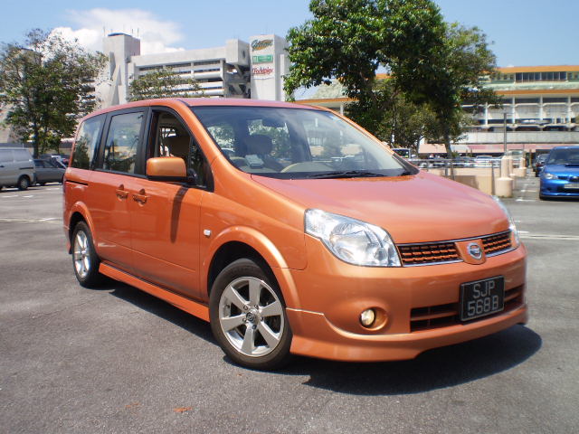 Nissan Lafesta used car. Colour: Orange Fuel: Gas/Petrol Brand Name: Nissan